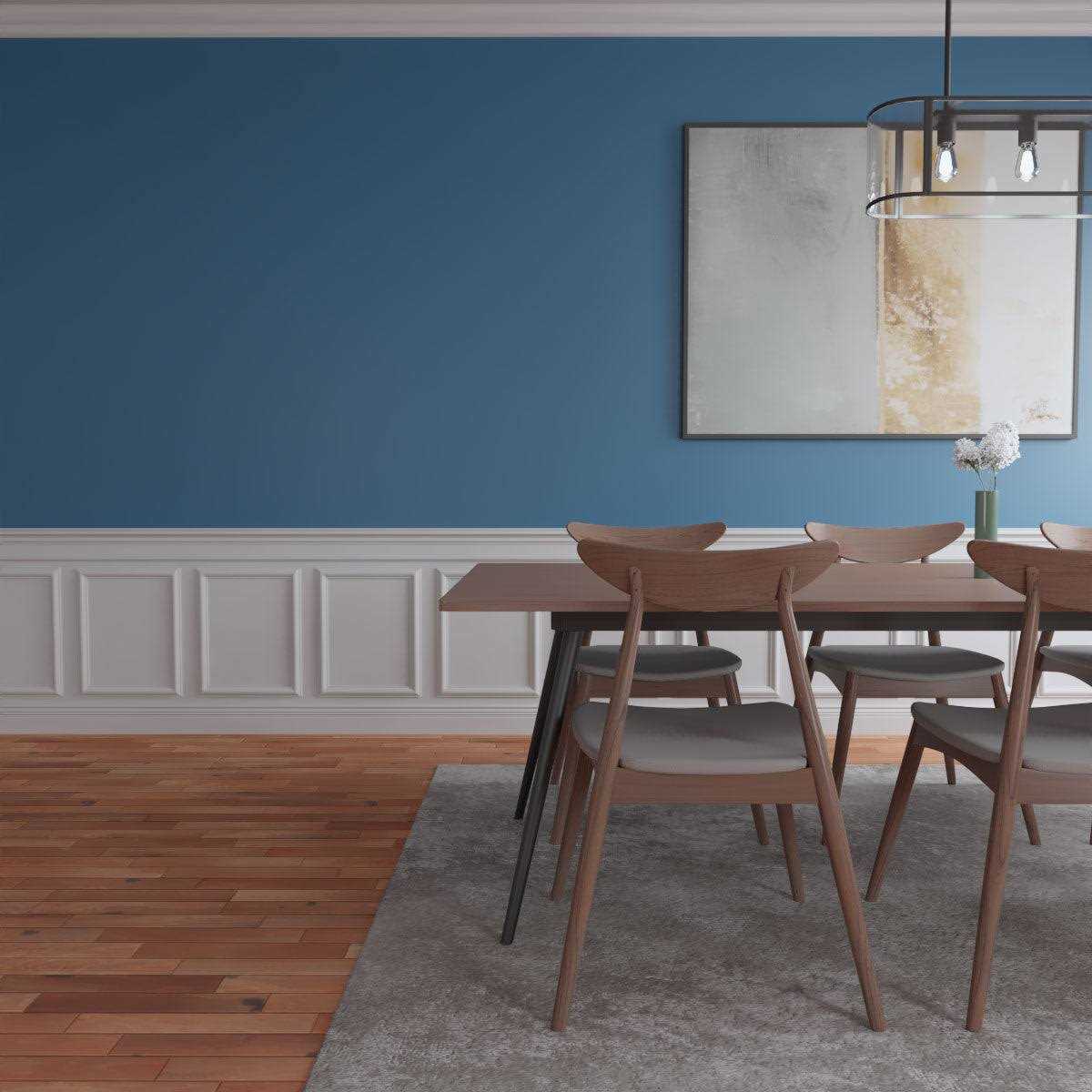 94 1/2L Ashford Square Panel Traditional Wainscot Paneling Kit Ekena Millwork - Cheap Fitting