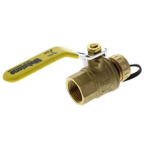 Webstone 40313W 3/4 Female x Hose Full Port Ball Valve - Cheap Fitting