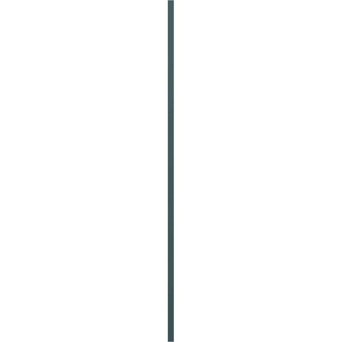 inchw x inchh Lifetime Vinyl Custom Straight Top Center Mullion Open Louver Shutters - Cheap Fitting