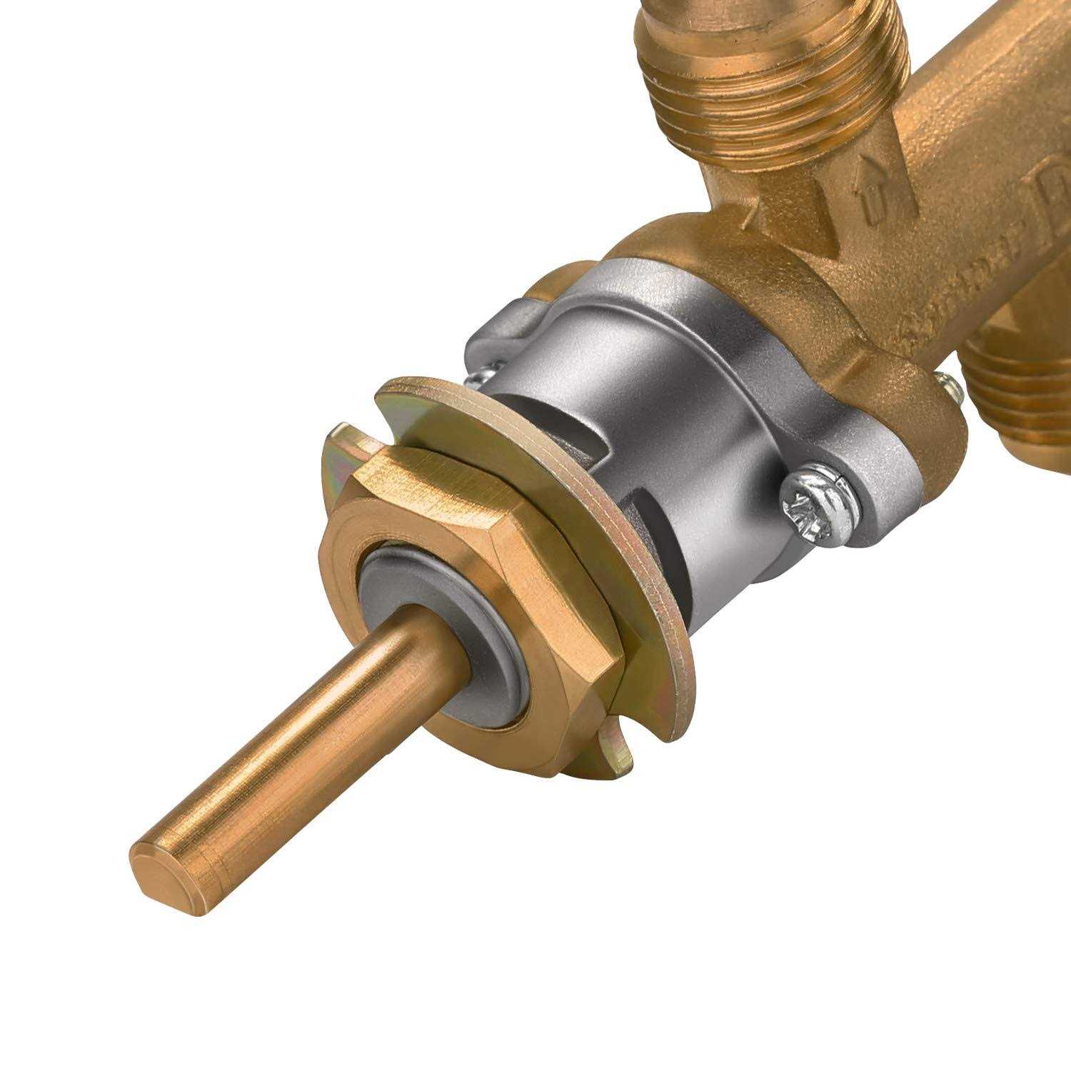 WADEO Low Pressure LPG Propane Gas Fireplace Fire Pit Flame Failure Safety Control Valve Kit - Cheap Fitting