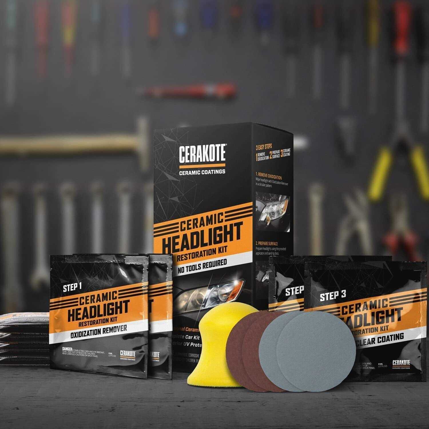Cerakote Headlight Restoration Kit - Cheap Fitting