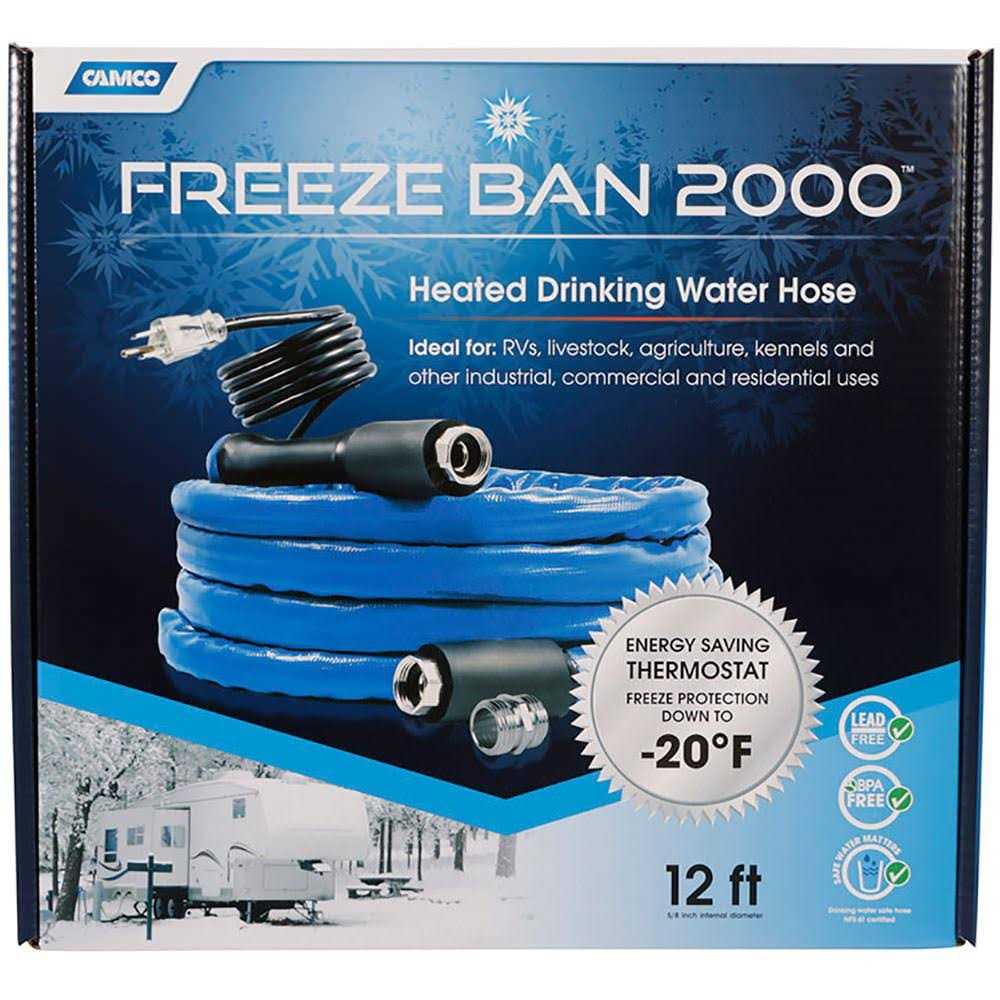 Camco Freeze Ban Heated Drinking Water Hose - Cheap Fitting