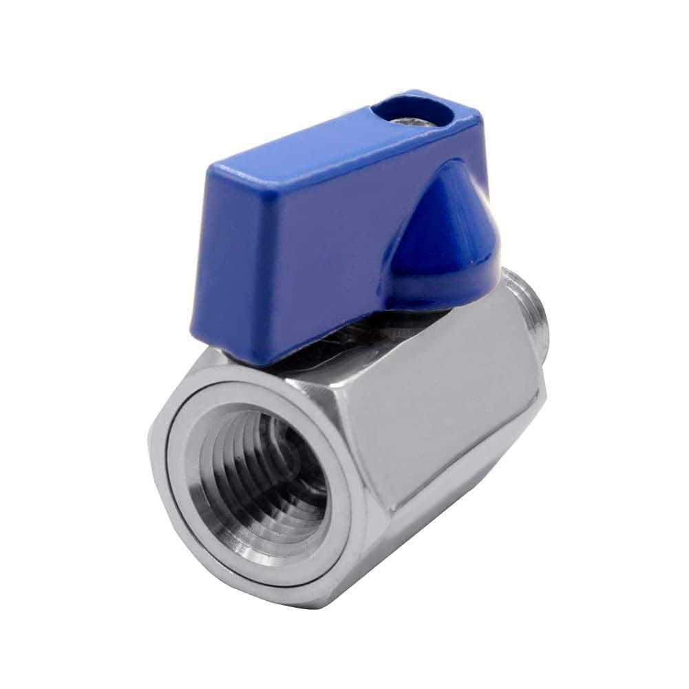 Beduan Mini Ball Valve 316 Stainless Steel Female x Male NPT Thread Shut-Off Valve - Cheap Fitting