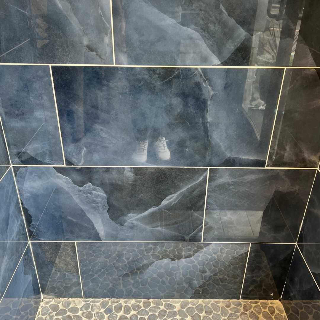 Geo Lush 12 x 24 Polished Porcelain Wall and Floor Tile The Tile Life - Cheap Fitting