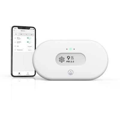 Airthings View Air Quality Battery-Operated Indoor Air Quality Monitor with Wi-Fi, for PM2.5, Humidity and Temperature - Cheap Fitting