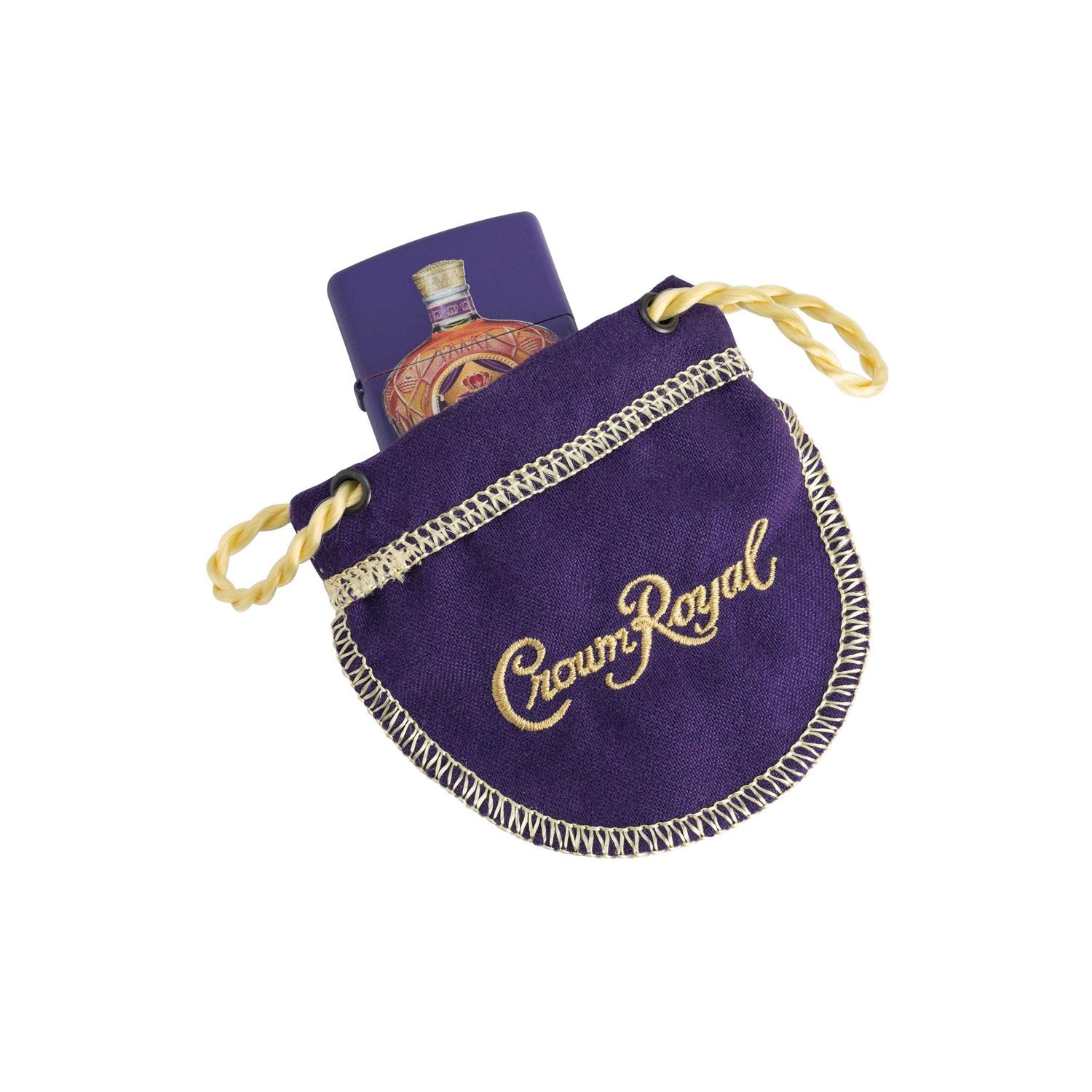 Zippo Crown Royal Lighter with Pouch - Cheap Fitting