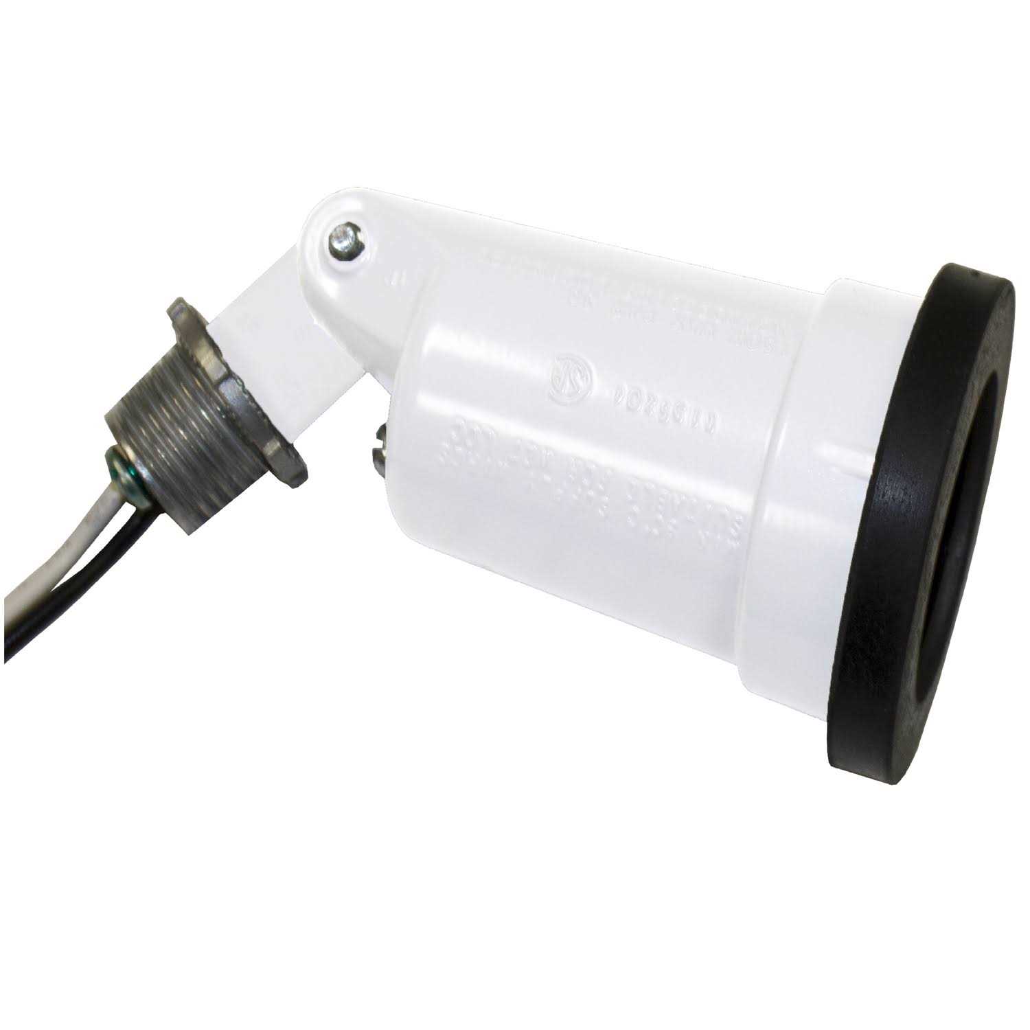 Sigma Electric Switch Controlled White Lamp Holder Hardwired - Cheap Fitting