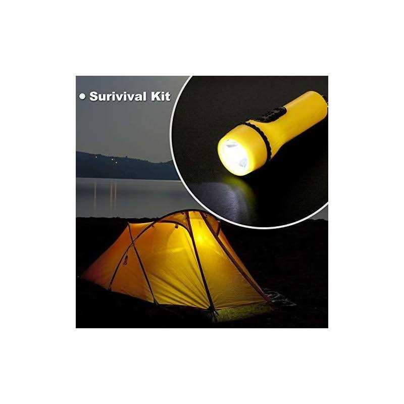 Boao 48 Pieces Mini Flashlight Keychain Assorted Colors toy Flashlight for hiking cam - Cheap Fitting