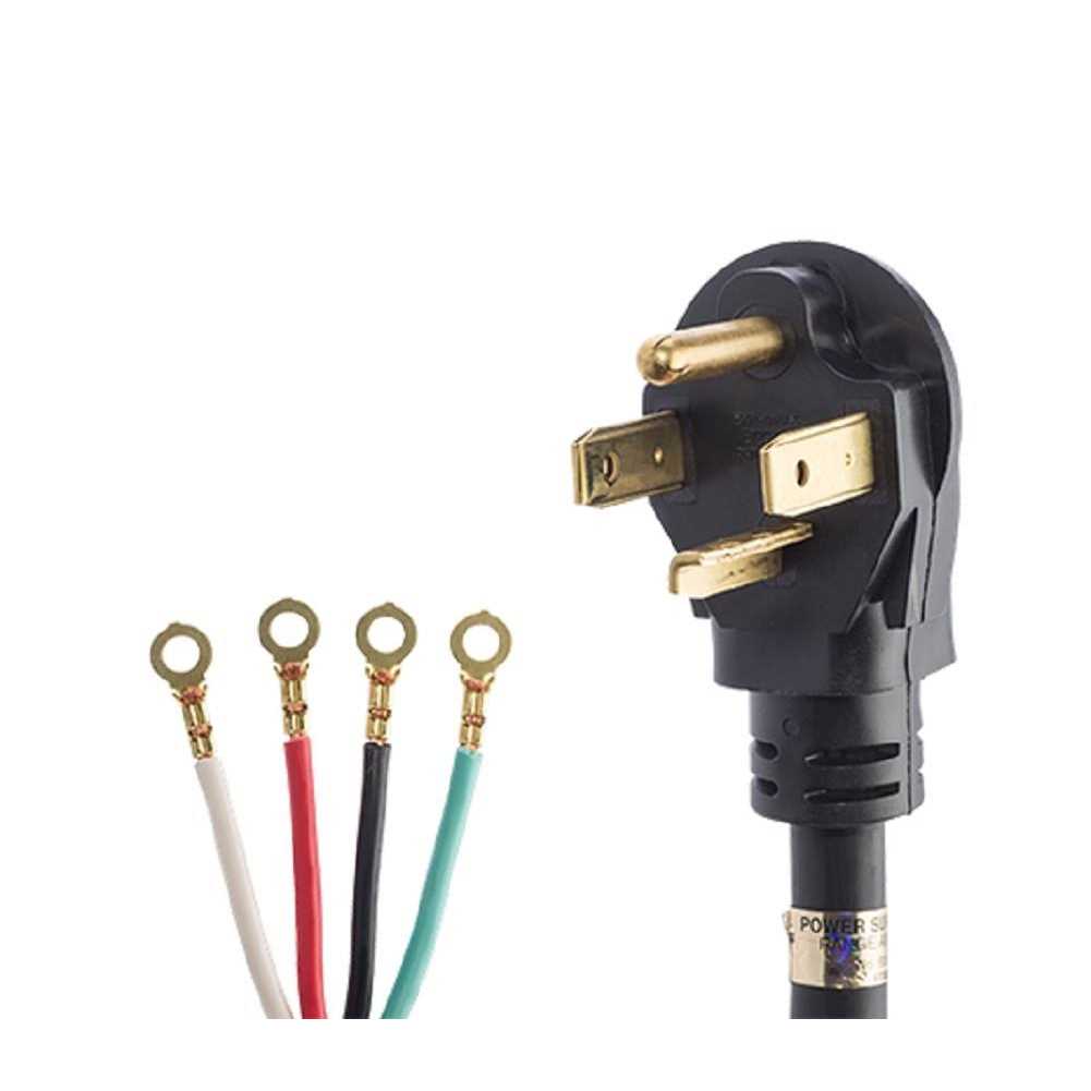 Smart Choice 6-Foot Long 30 Amp 4-Prong Dryer Cord - Cheap Fitting