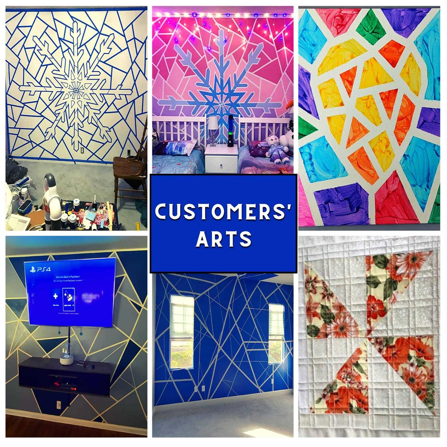 DOAY Blue Painters Tape 30 Yards - Cheap Fitting