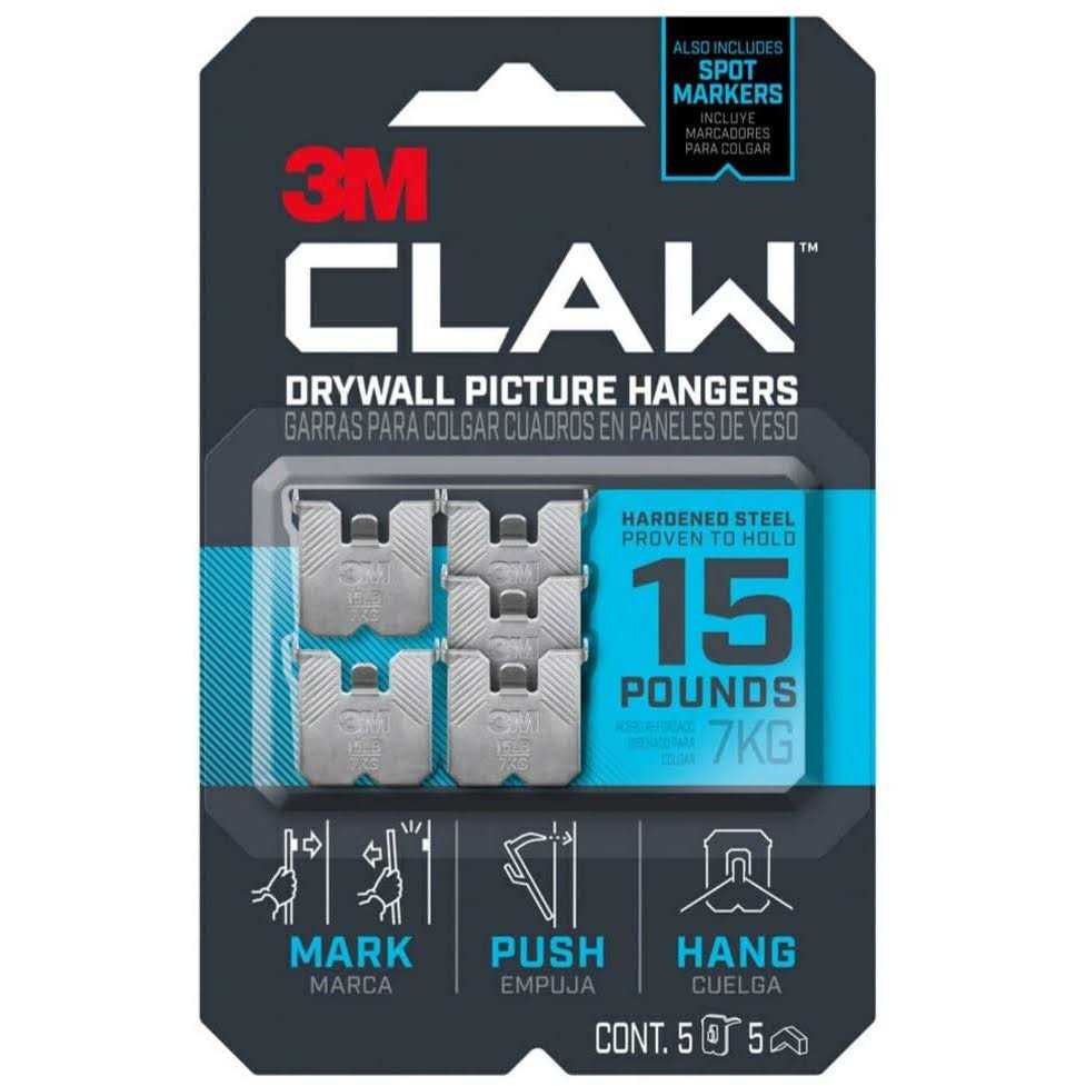 3M Claw Drywall Picture Hanger Kit with Spot Markers - Cheap Fitting