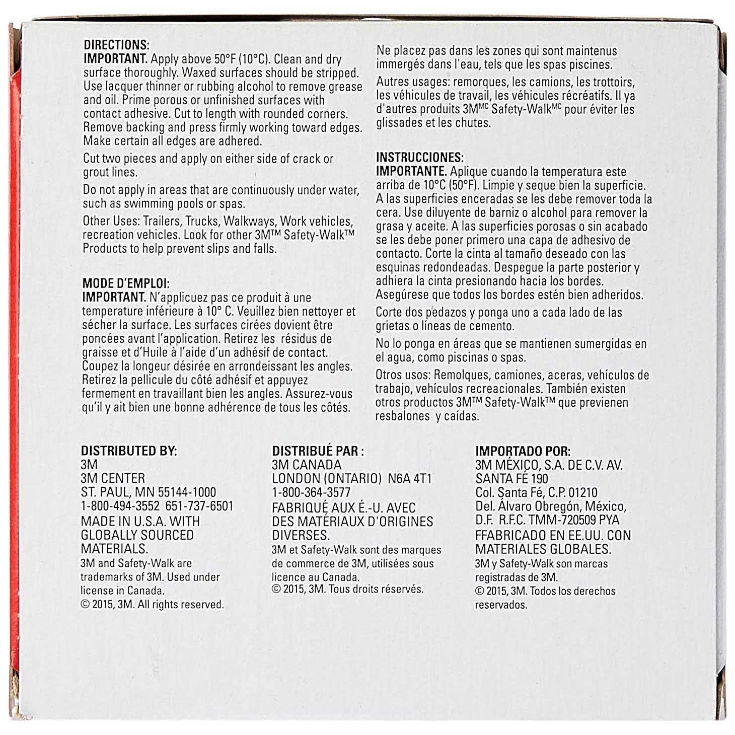 3M Safety Walk Anti Slip Tread Tape 2 x 180in - Cheap Fitting