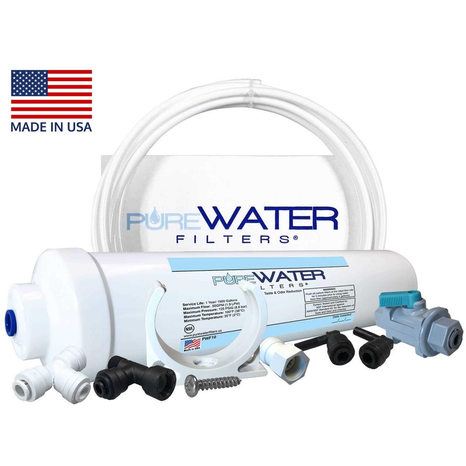 PureWater Filters Universal Water Filter Refill Do-It-Yourself Kit - Cheap Fitting