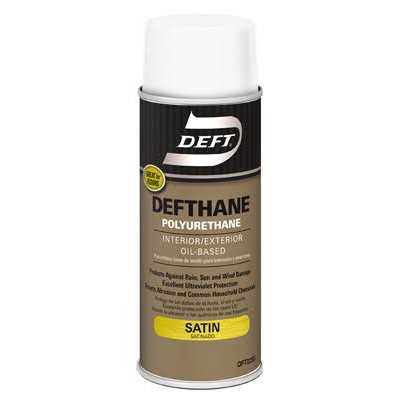 Deft Defthane Satin Clear Spray Polyurethane - Cheap Fitting