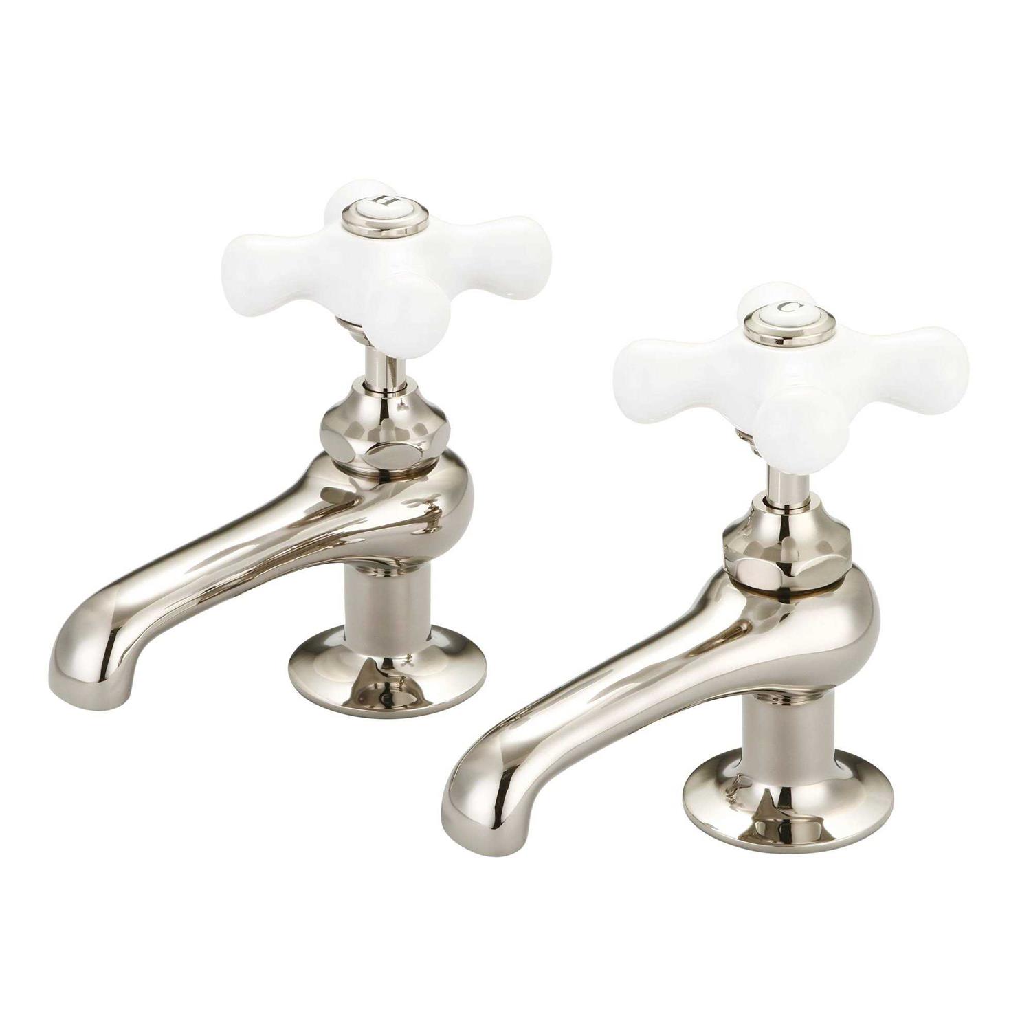 Water Creation F1-0003 Vintage Classic Basin Cocks Lavatory Faucets - Cheap Fitting