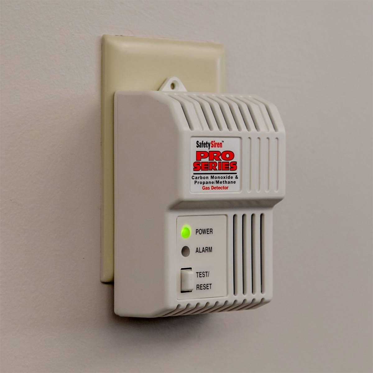 Safety Siren Pro Series Combination Gas Detector HS80504 - Cheap Fitting