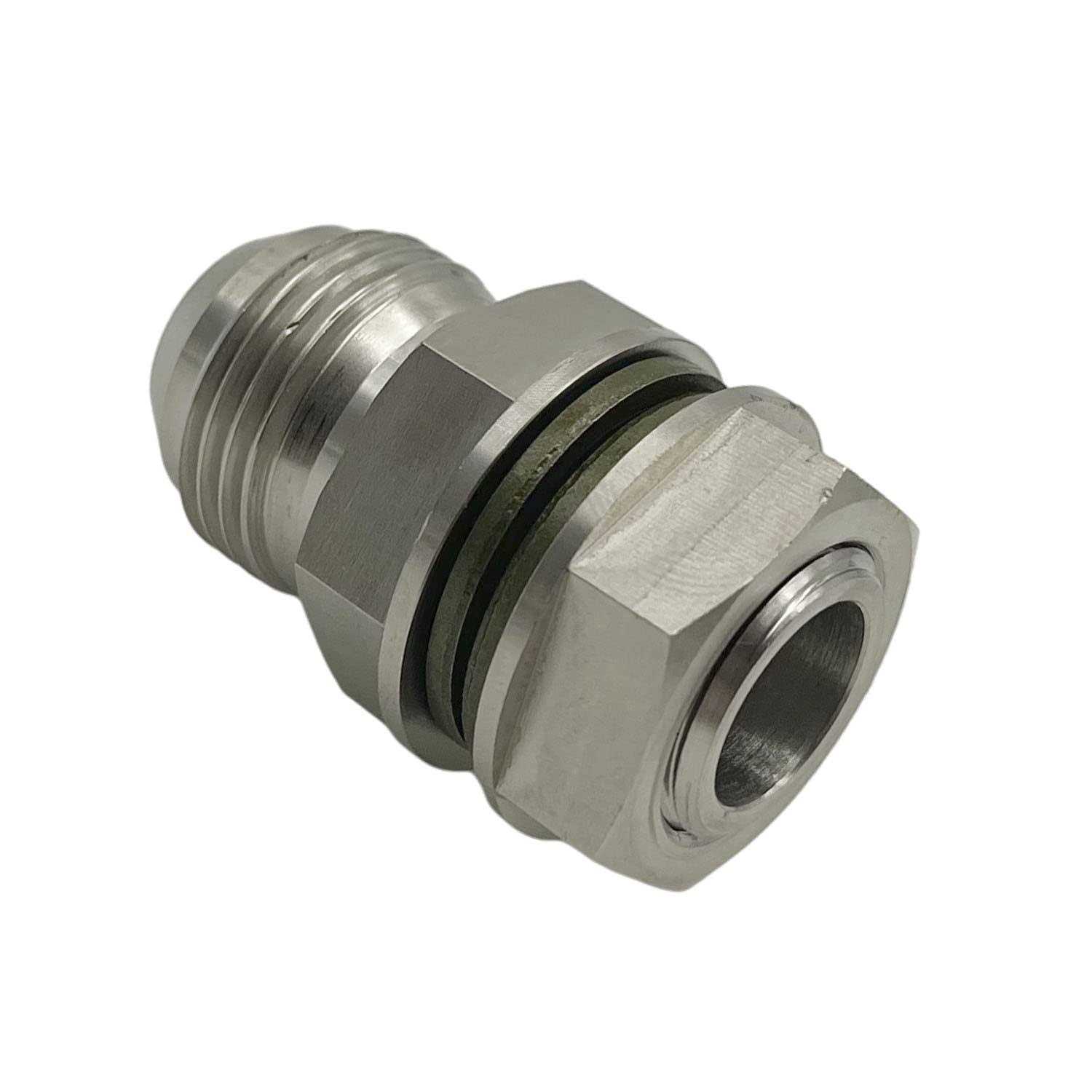 HYXUAN 10AN Turbo Oil Pan/Oil Return Drain Plug Adapter Bung Fitting no Weld 31504301010 - Cheap Fitting