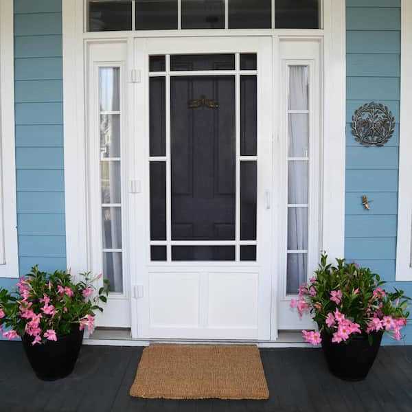 Screen Tight 32 in. x 80 in. Prairie View Solid Vinyl - Cheap Fitting