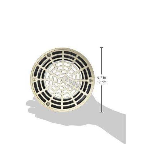 Sioux Chief 832-4HNR 4IN Floor Drain Round Nickel - Cheap Fitting