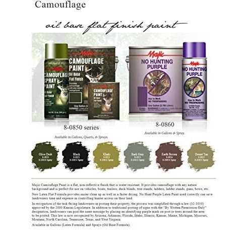 Majic Paints Camouflage Paint - Cheap Fitting
