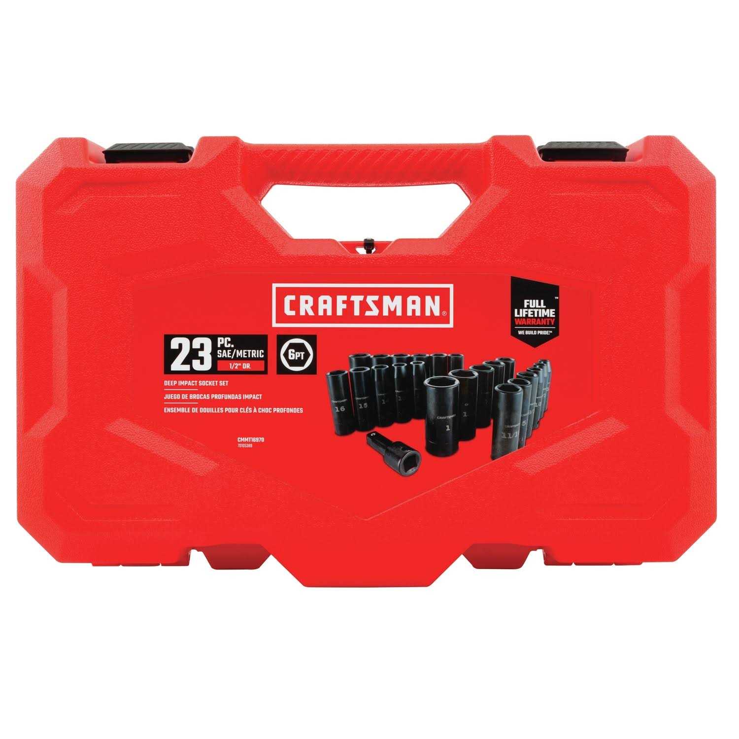 Craftsman Deep Impact Socket Set - Cheap Fitting