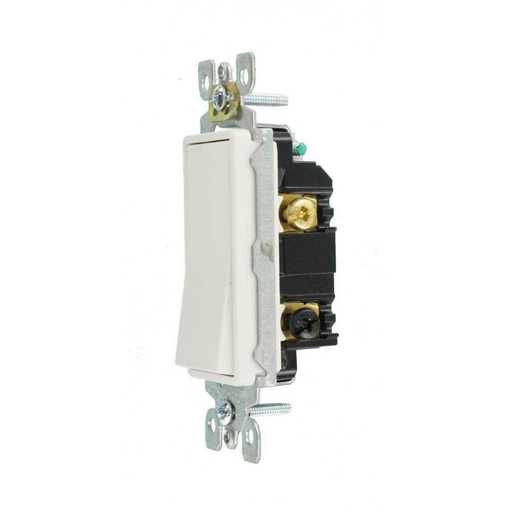 Leviton 5641-W Decora AC Combination Switch Single Pole/3-Way - Cheap Fitting
