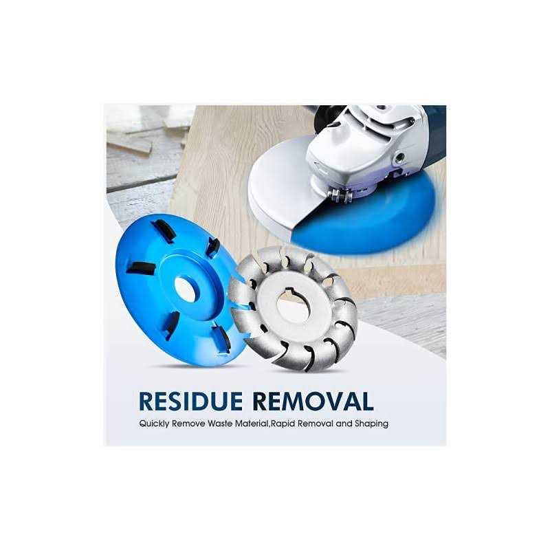 Winllyat 5 Pieces Wood Carving Disc Grinding Wheel Shaping Disc 12 Teeth Wood Polishing Shaping Disc,6 Teeth Wood Turbo Carving Disc,22 Teeth Grinder Chain - Cheap Fitting