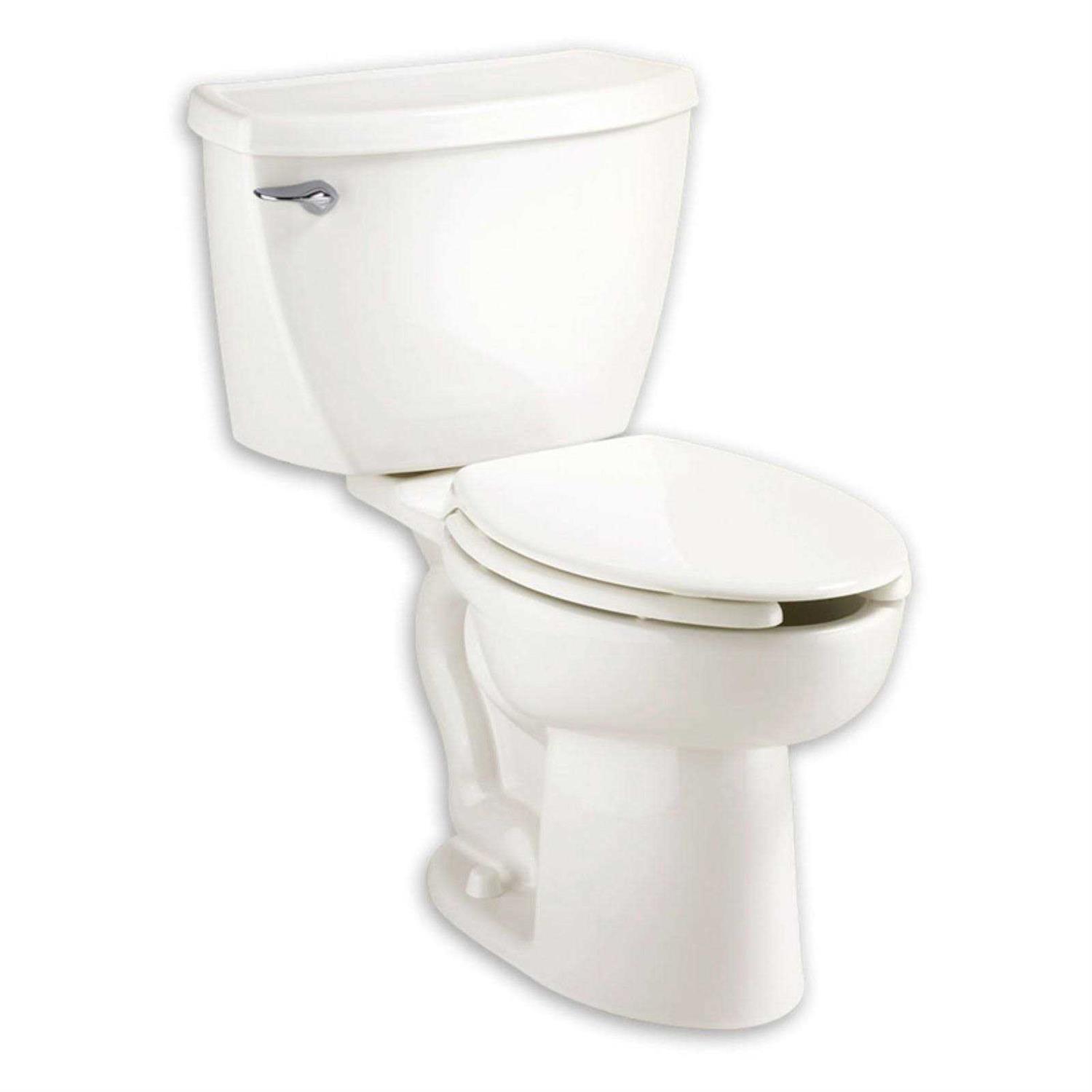 American Standard Cadet Right Height Elongated Pressure Assisted Two Piece Toilet 2467.016.020 - Cheap Fitting