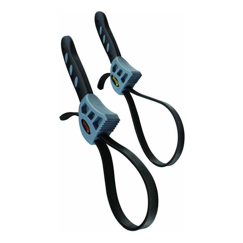 Pittsburgh 2 Piece Rubber Strap Wrench Set - Cheap Fitting