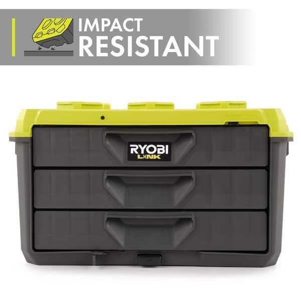 RYOBI LINK 3-Drawer Tool Box with Foam Insert - Cheap Fitting