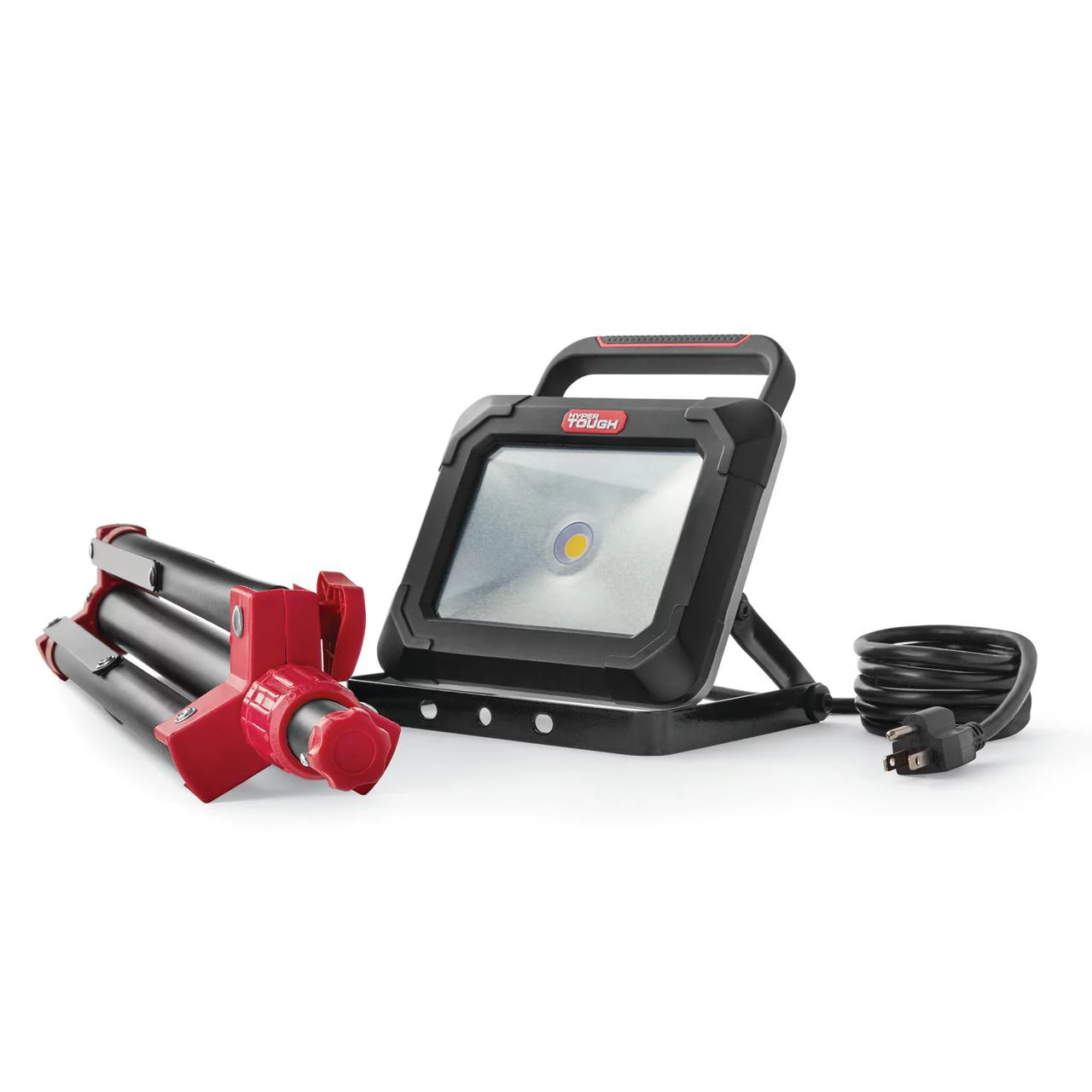 Hyper Tough 2000 lm LED Area Light, LED Shop Light, Black, Red, Model 1019,Car Use - Cheap Fitting