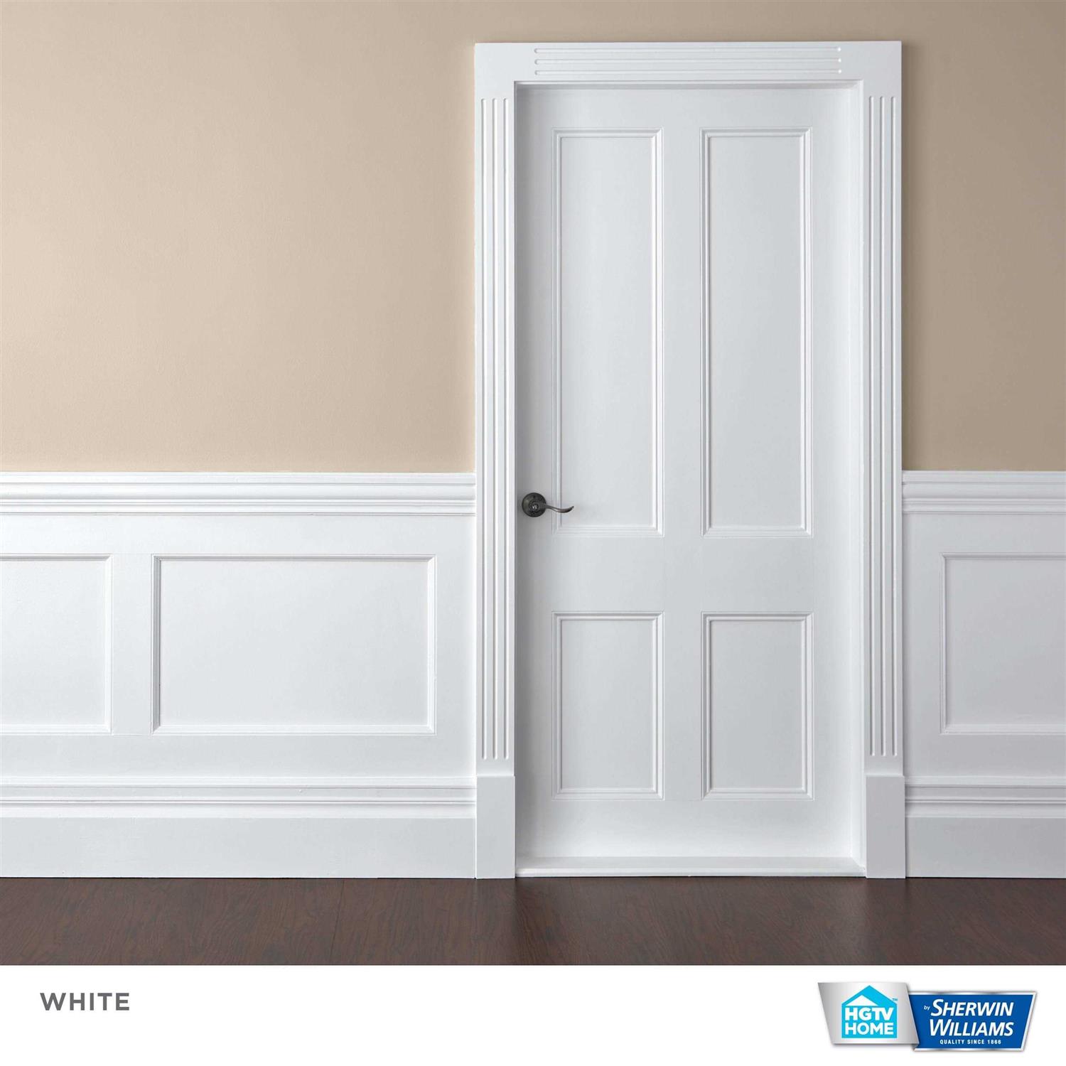 HGTV Home by Sherwin-Williams Water-Based Door and Trim Paint - Cheap Fitting