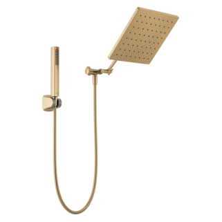Delta 75527 10-inch Raincan Shower Head and Hand Held Shower Combo, Rainfall Shower Head and Hand Shower Finish - Cheap Fitting