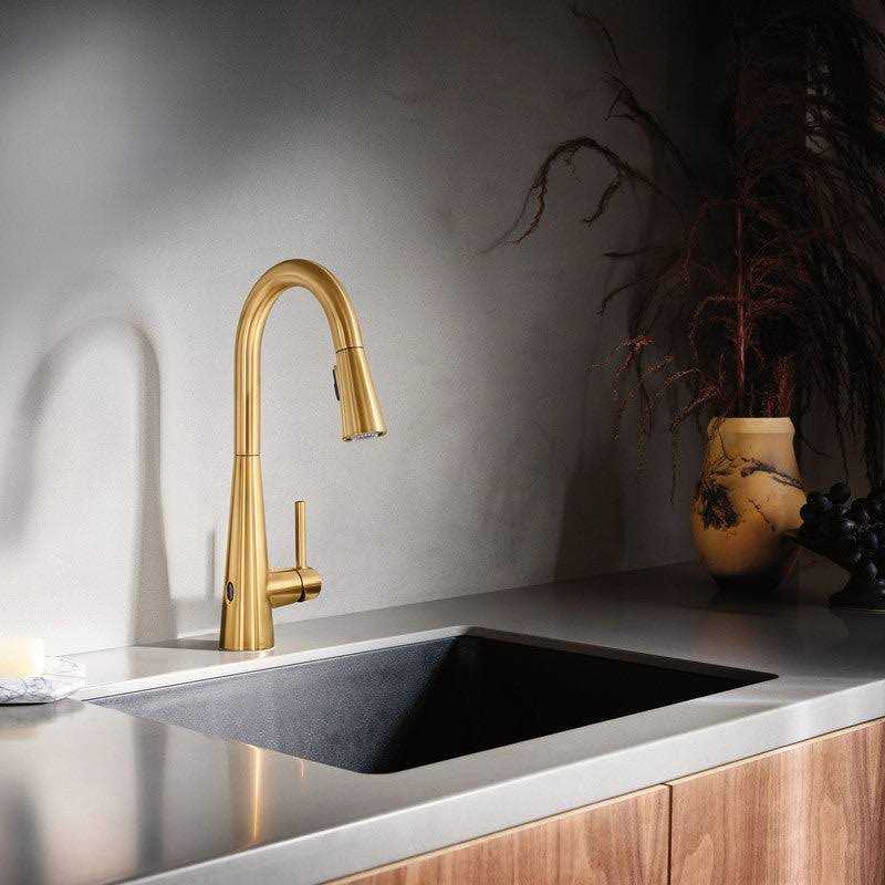 Moen Sleek One Handle Pulldown Kitchen Faucet 7864EWC - Cheap Fitting