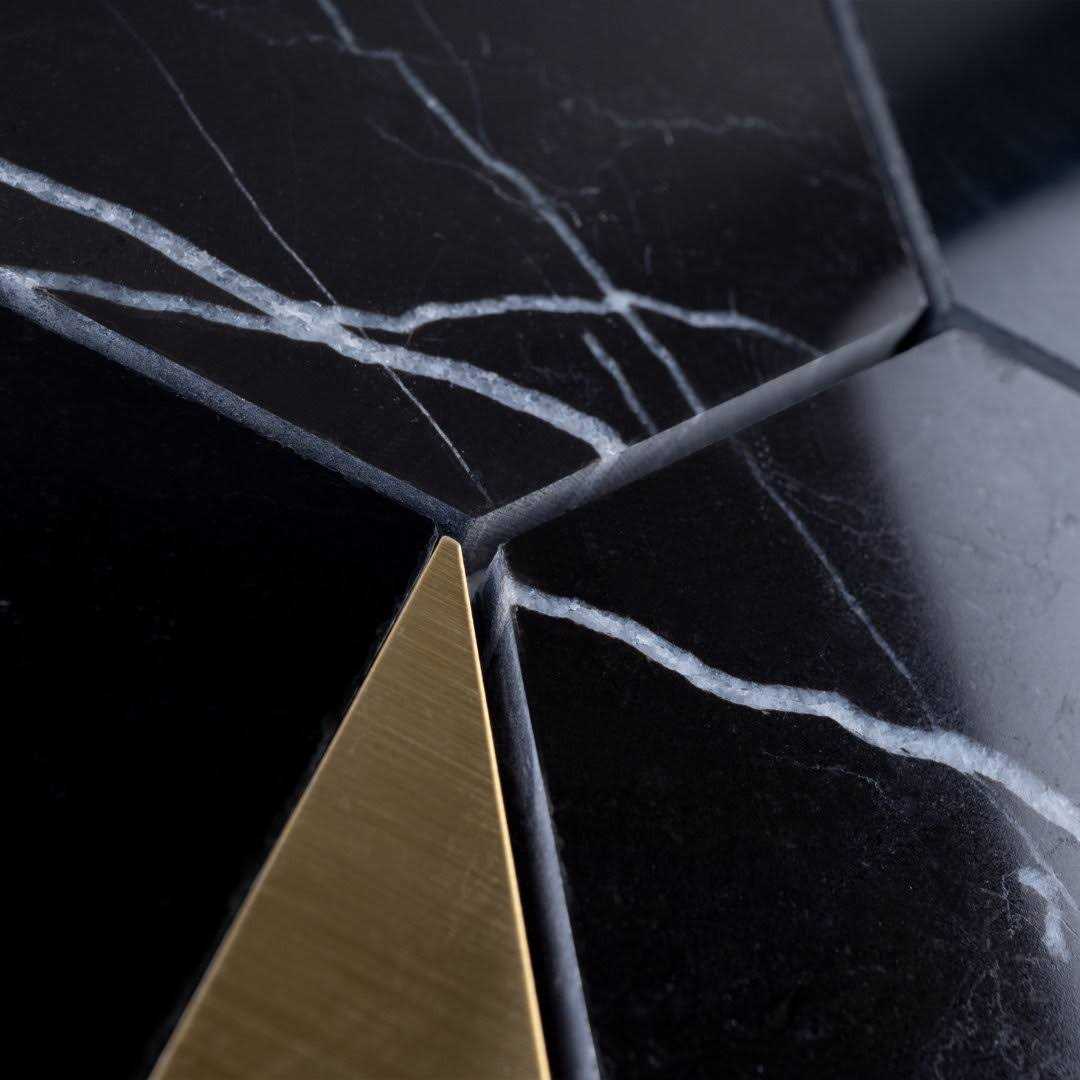 Natural Bianco 3 x 3 Marble Honeycomb Mosaic Wall Tile Supreme Tile - Cheap Fitting