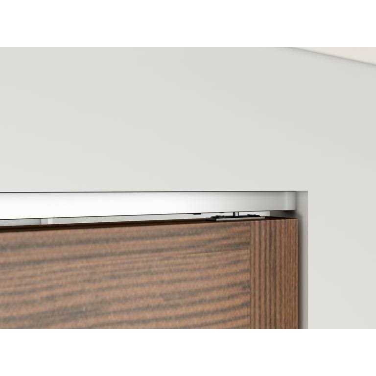 CALHOME 72 in. Steel Sliding Bifold Door Track and Hardware Set for 2 Door System - Cheap Fitting