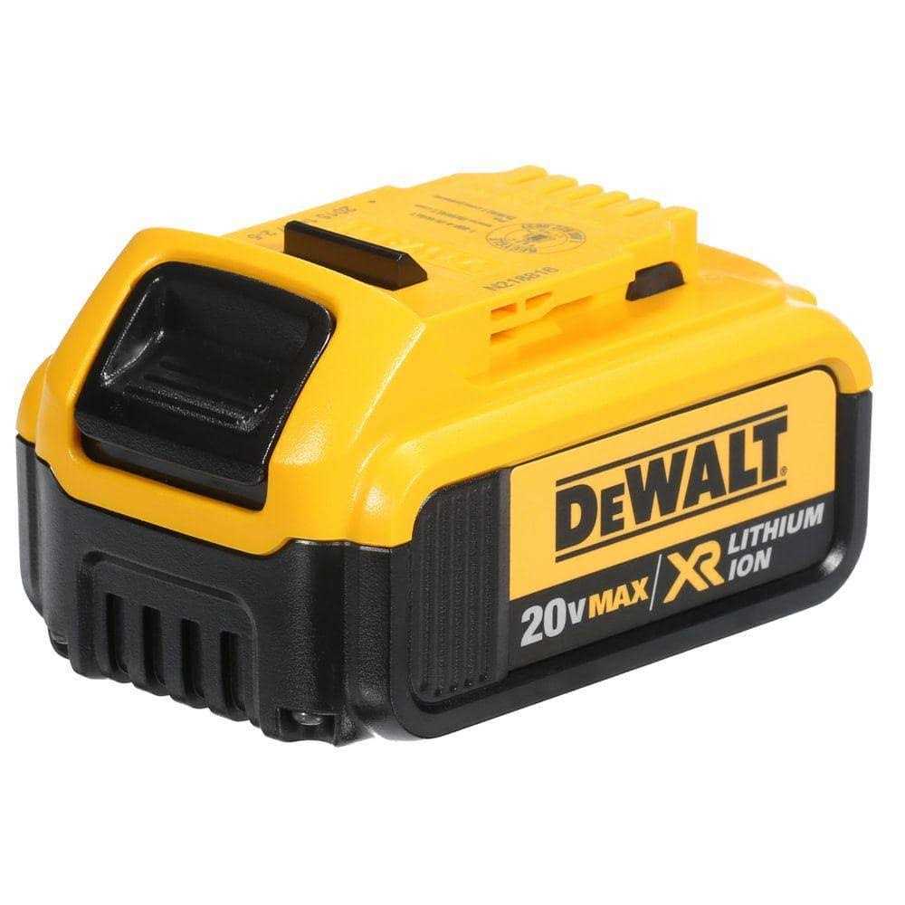DEWALT 20-Volt MAX XR Premium Lithium-Ion 4.0Ah Battery Pack - Cheap Fitting