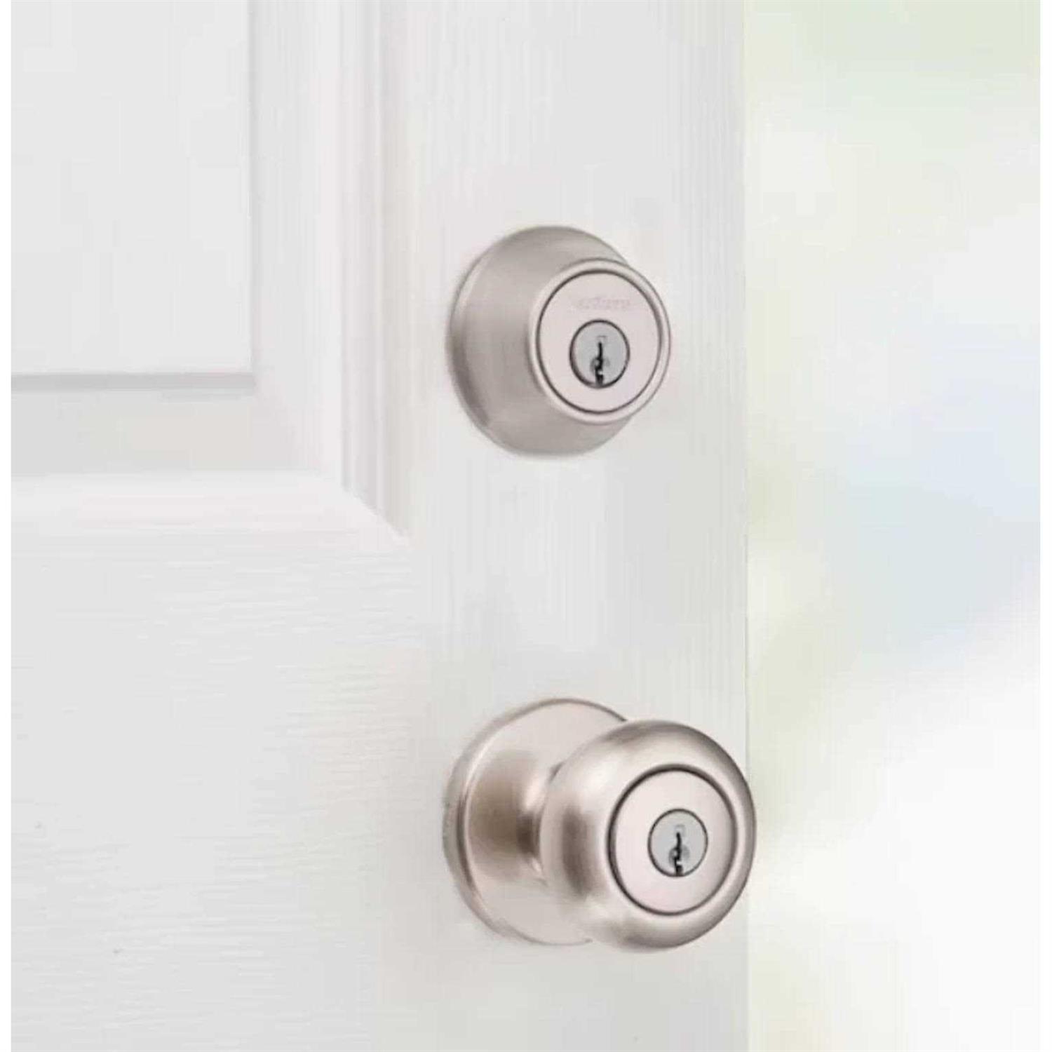 Kwikset Cove Entry Lockset Combo Pack - Cheap Fitting