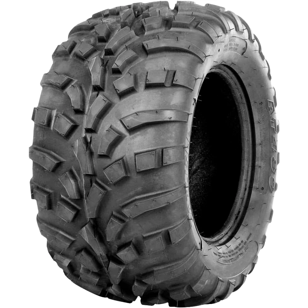 1 X New Carlisle AT489 25X11-12/4 Tires - Cheap Fitting
