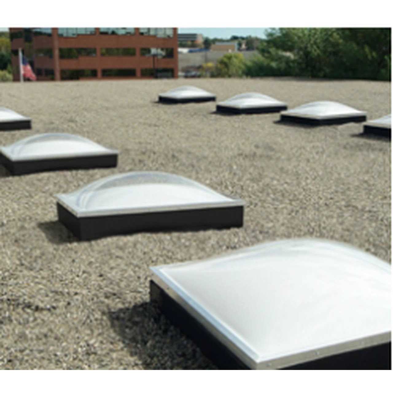 VELUX CG2 Acrylic Double Dome Curb Mounted Commercial Skylight FXG 225225 0A1A1S - Cheap Fitting