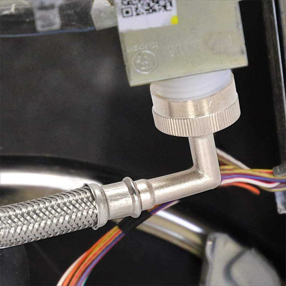 Eastman Stainless-Steel Dishwasher Hose - Cheap Fitting