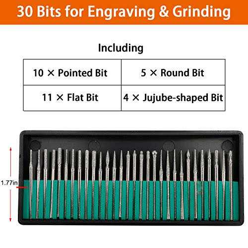 108PCS Engraving Tool Kit Multifunctional Wired Rotary Engraver Pen DIY Miniature Sander Tool Set - Cheap Fitting