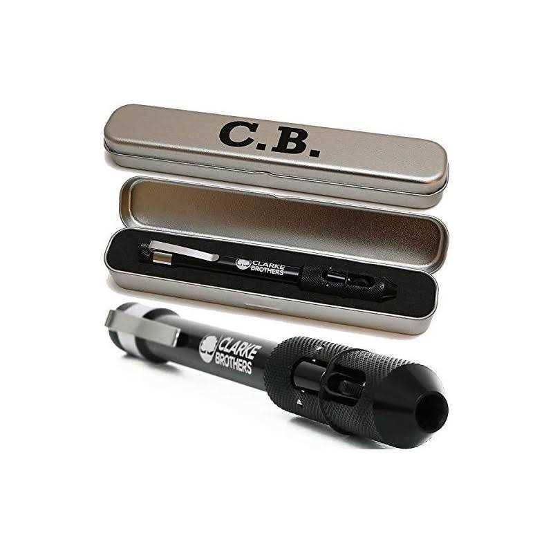 Clarke Brothers Tig Welding Pen Holder – Welder Feeder With Metal Case For Storage – Enhanced Comfortable Grip Tig Finger – Practical Pocket Clip – - Cheap Fitting