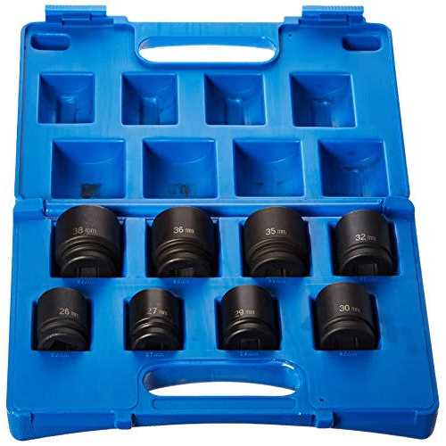 81 Piece 3/8 Drive Complete Impact Socket Set 1281 Grey Pneumatic - Cheap Fitting