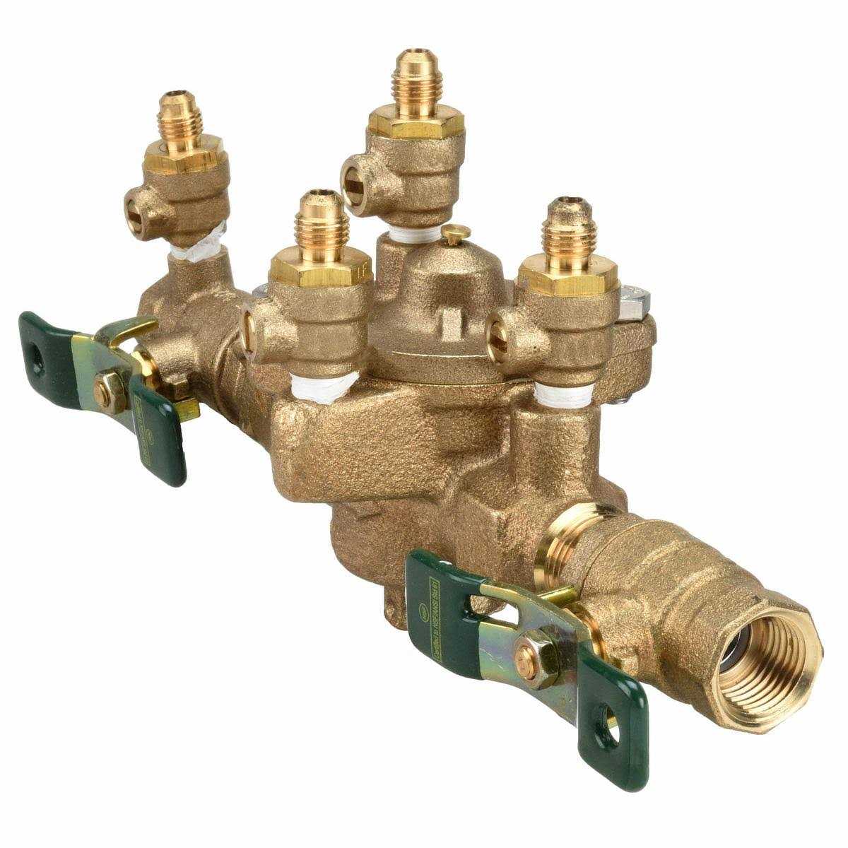 Watts 3/4 LF 009QT Reduced Pressure Zone Backflow Preventer - Cheap Fitting