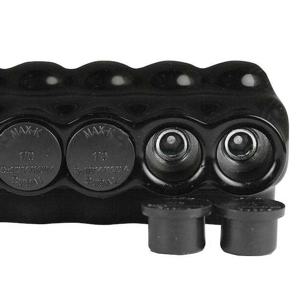 ASI 14 2 AWG Multi Tap Connector Insulated Single Side Entry 2 Ports - Cheap Fitting