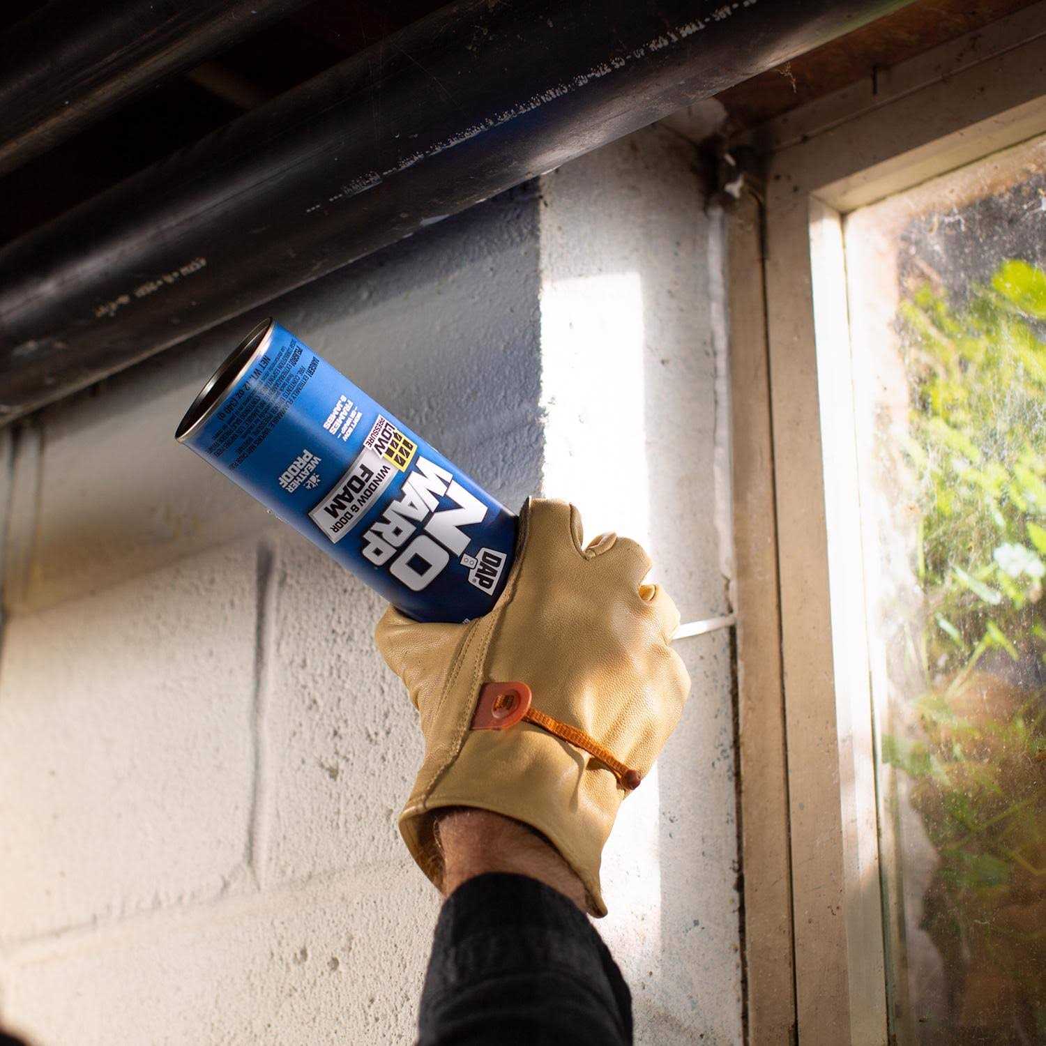 Touch ‘n Foam No Warp Window & Door Foam Sealant - Cheap Fitting