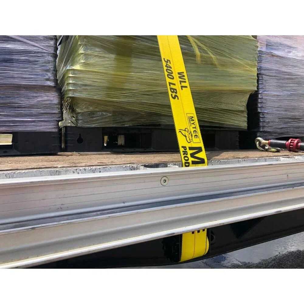 Mytee Products 4 Heavy Duty Winch Straps with Flat Hook Wll# 5400 LBS - Cheap Fitting