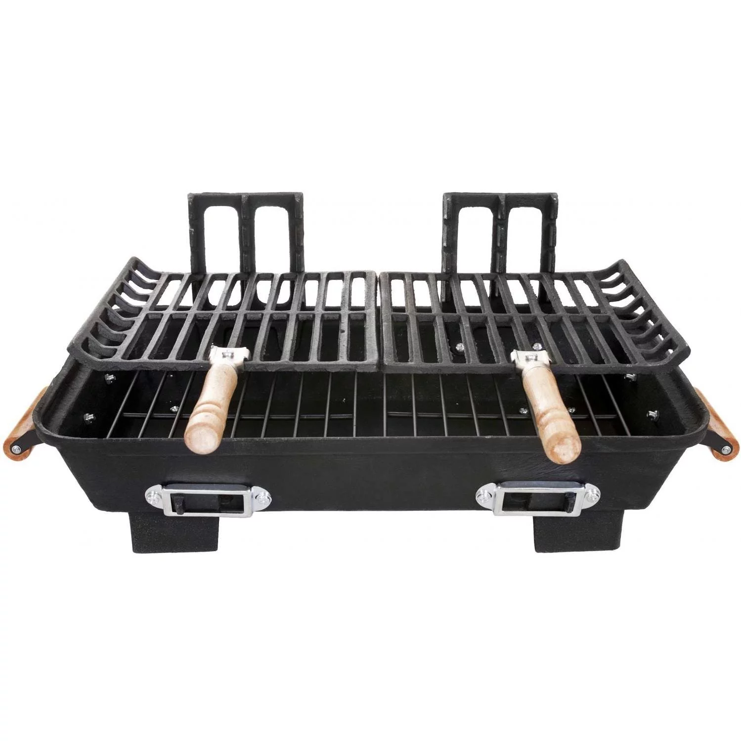Marsh Allen Cast Iron Hibachi Tabletop Charcoal BBQ Grill - Cheap Fitting