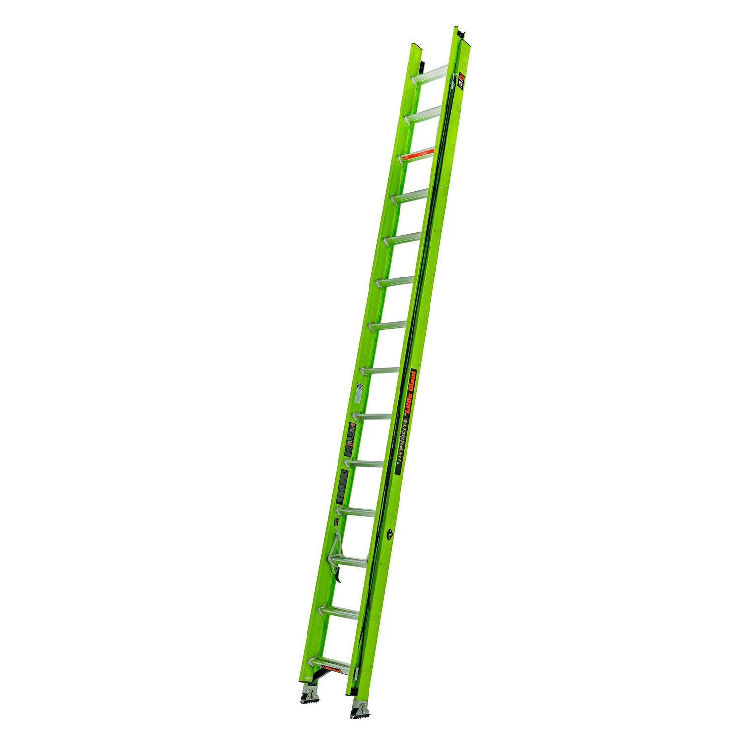 Little Giant-18728 HyperLite 28 ft Type IA Fiberglass Extension Ladder - Cheap Fitting